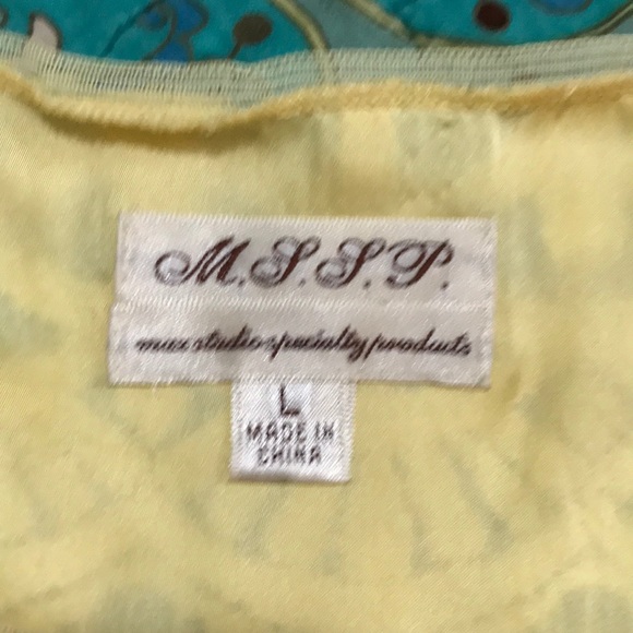 Max Studio Specialty product yellow lace dress - Picture 4 of 6